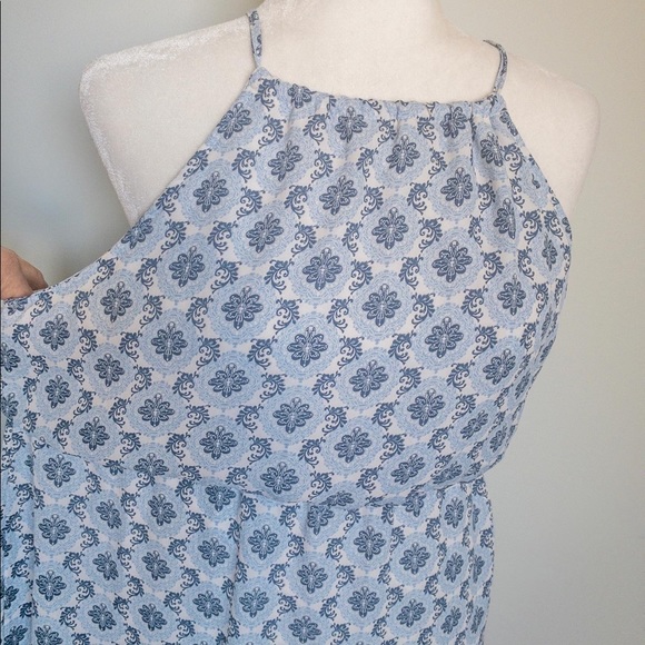 High-Neck Mini Dress - Picture 3 of 6